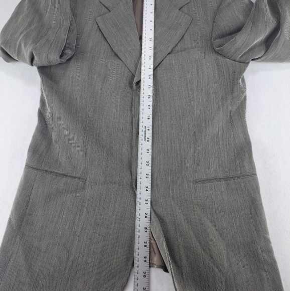 Hugo Boss Einstein‎ Omega Mens 46 Actual 42 Brown 85% Wool 15% Nylon Made in USA - Picture 7 of 15